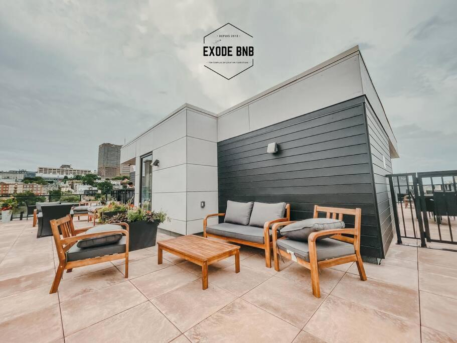 Le Rustique, Chic En Ville, Bbq/ Piscine Квебек Экстерьер фото